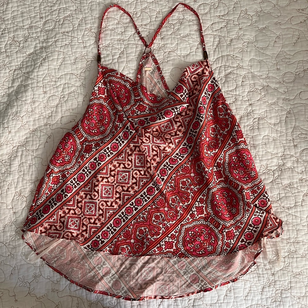 Free People Cowl Neck Tank Top